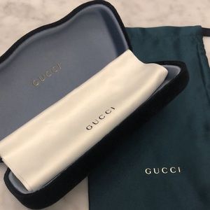 Gucci Sunglasses Case - Black Velvet